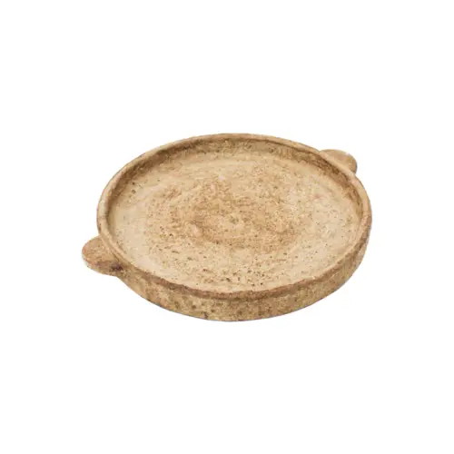 Base de cemento natural de 24.5x20x3.5cm