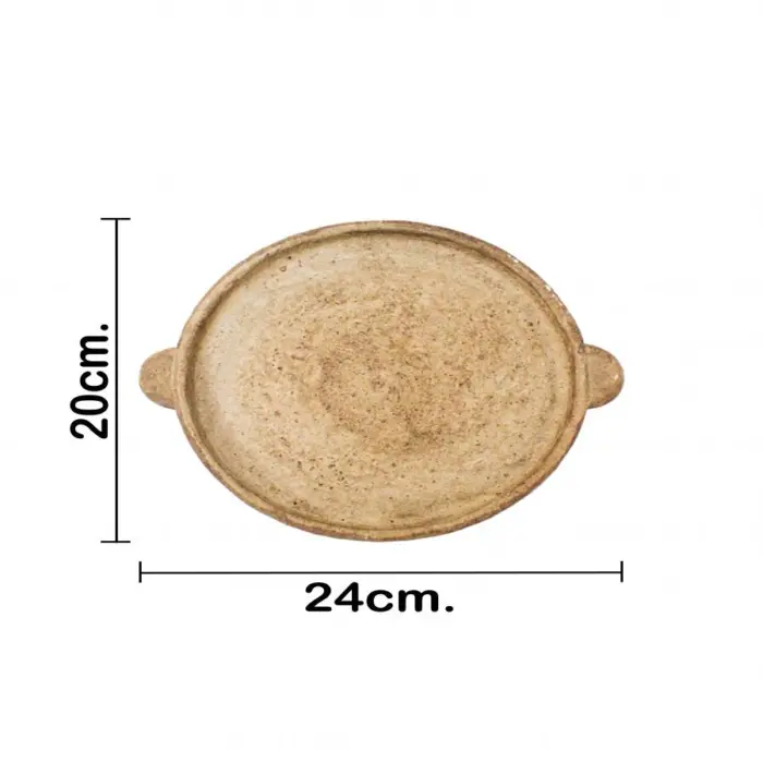 Base de cemento natural de 24.5x20x3.5cm - Image 4