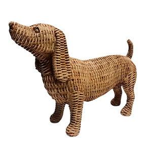 Perrito de resina de 22x7x16cm