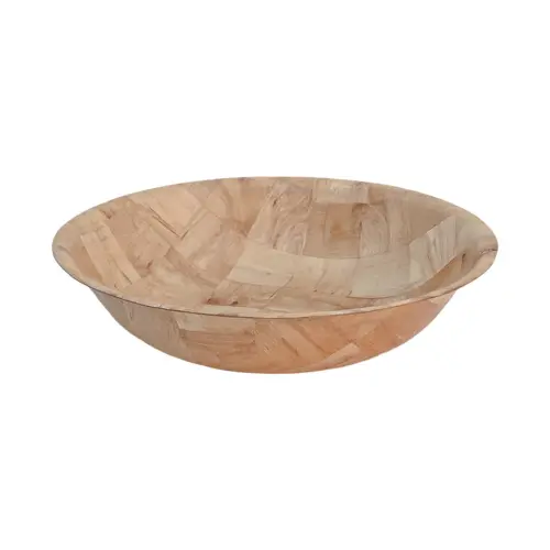 Tazón de bambú natural de 40cm