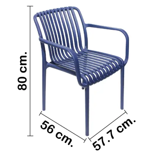 Silla de plástico