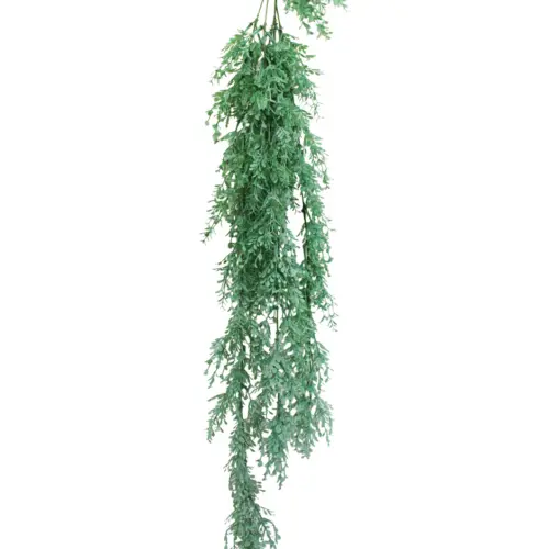 Rama de follaje verde claro de 110cm