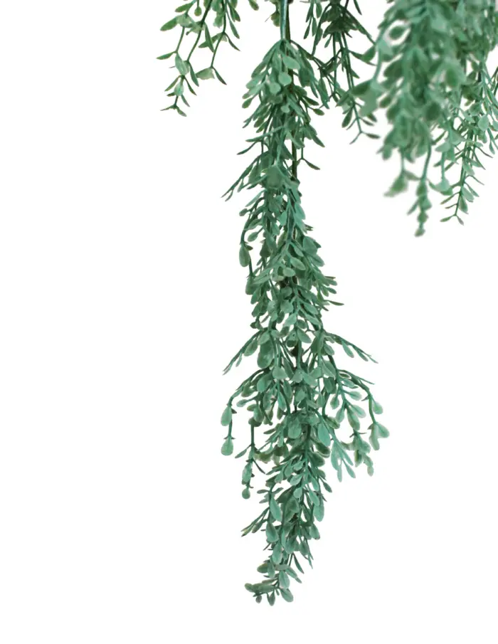 Rama de follaje verde claro de 110cm - Image 2