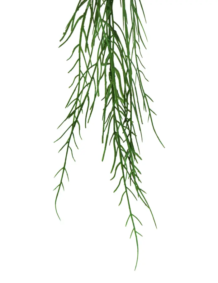 Rama de follaje verde de 110cm - Image 2