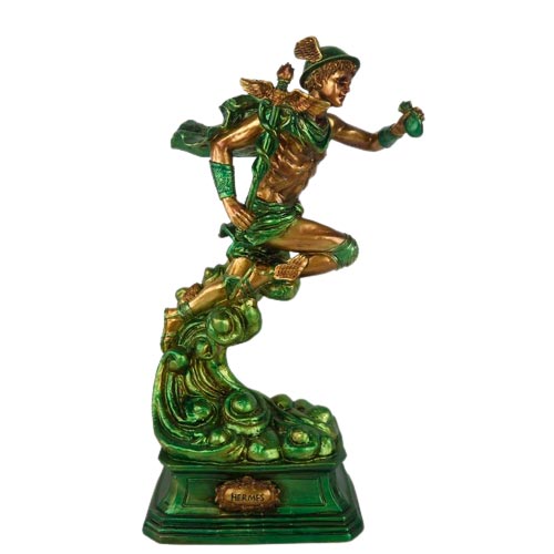 Dios Hermes de polyresina - Galerías el Triunfo - 048132272106