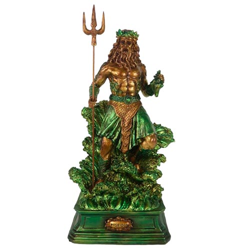 Dios Poseidón de polyresina - Galerías el Triunfo - 048132272107