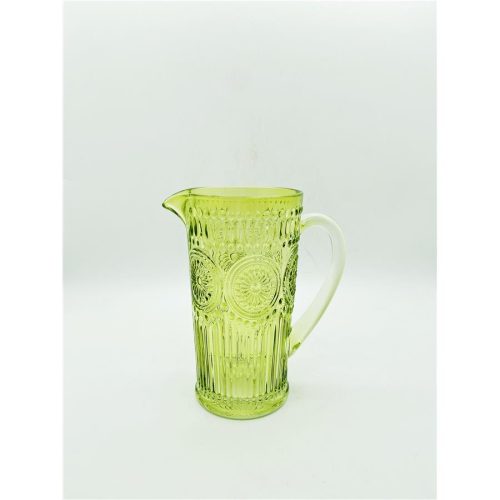 Jarra de vidrio verde - Galerías el Triunfo - 049072571079