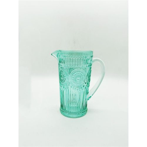 Jarra de vidrio azul - Galerías el Triunfo - 049072571082