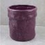 Maceta de porcelana morada - Galerías el Triunfo - 049072578082