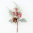 Corsage de follaje nevado - Galerías el Triunfo - 049072724125
