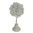 Flor blanca con dorado - Galerías el Triunfo - 049072778270