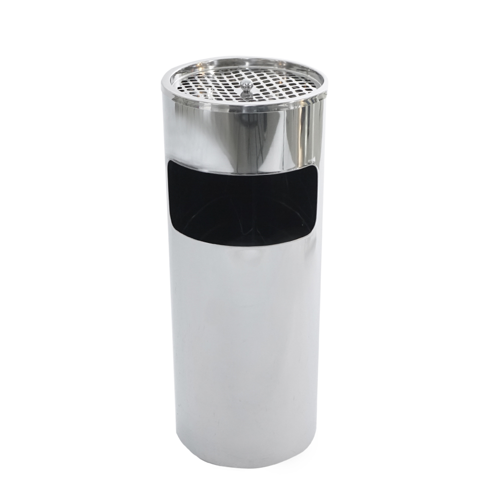 Bote de acero inoxidable - Galerías el Triunfo - 070707856000