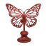 Candelabro de metal rojo - Galerías el Triunfo - 074072300231