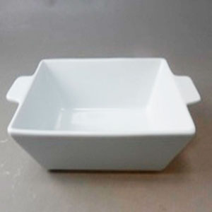 Refractario de porcelana blanca - Galerías el Triunfo - 090007046220