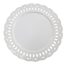 Plato de porcelana blanca - Galerías el Triunfo - 090307370080