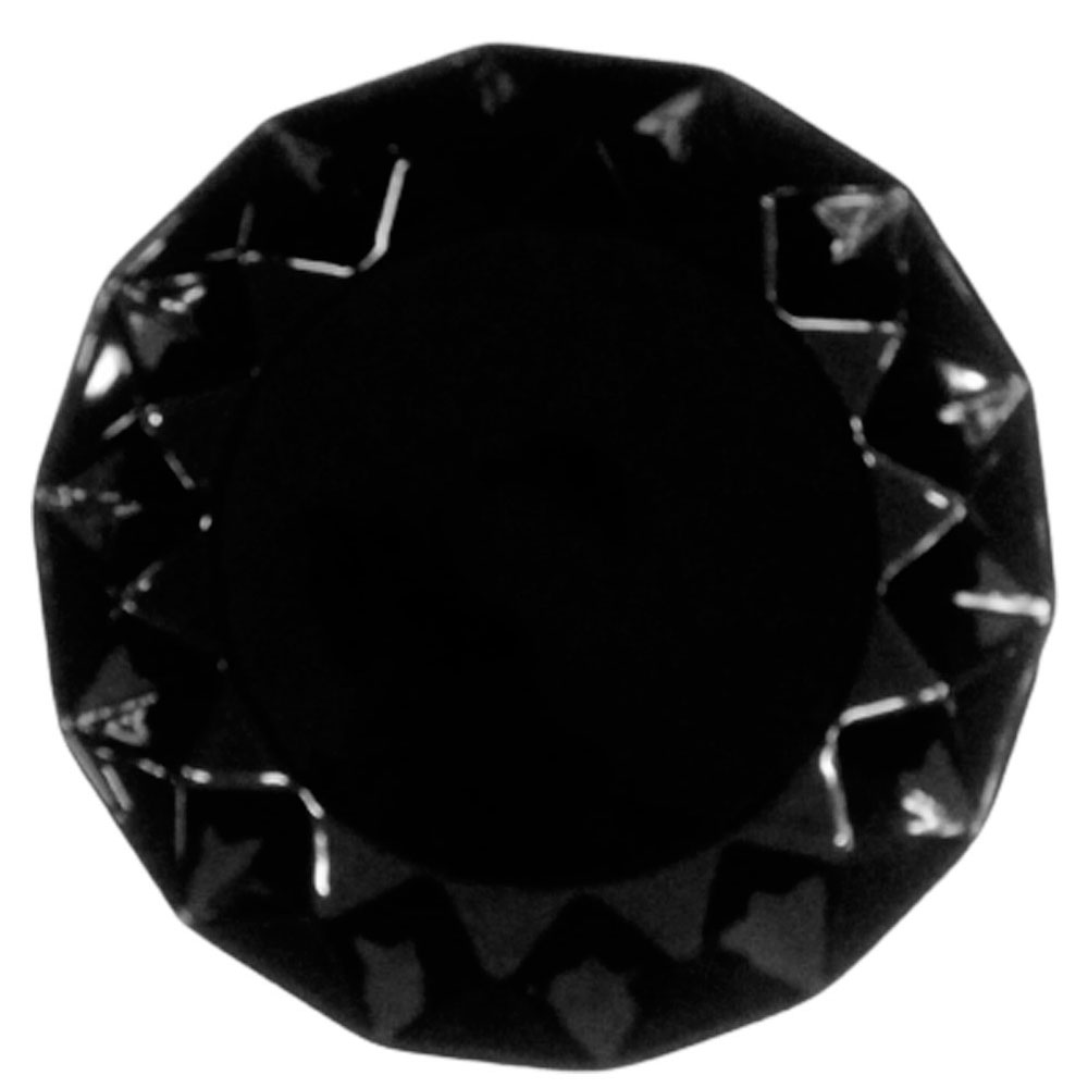 Plato de porcelana negra - Galerías el Triunfo - 090307370331