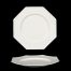 Plato octagonal de porcelana - Galerías el Triunfo - 090307370357