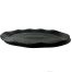 Plato de porcelana negra - Galerías el Triunfo - 090307370387