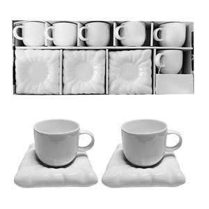 Juego de 6 tazas - Galerías el Triunfo - 093072438072