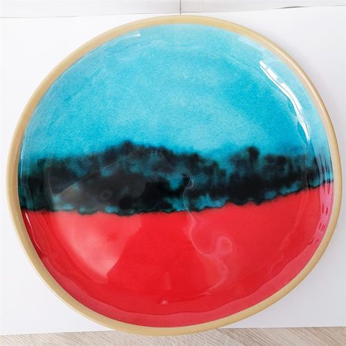 Plato de melamina estampado - Galerías el Triunfo - 093072584165