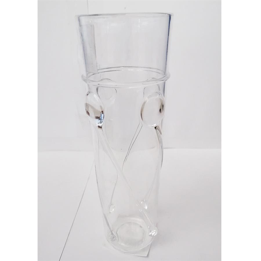 Vaso de acrilico transparente - Galerías el Triunfo - 093072584195