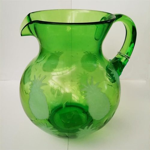 Jarra de acrílico verde - Galerías el Triunfo - 093072584230