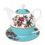 Tetera de porcelana/ taza - Galerías el Triunfo - 095062426079