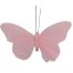 Mariposa rosa con pinza - Galerías el Triunfo - 100307378306