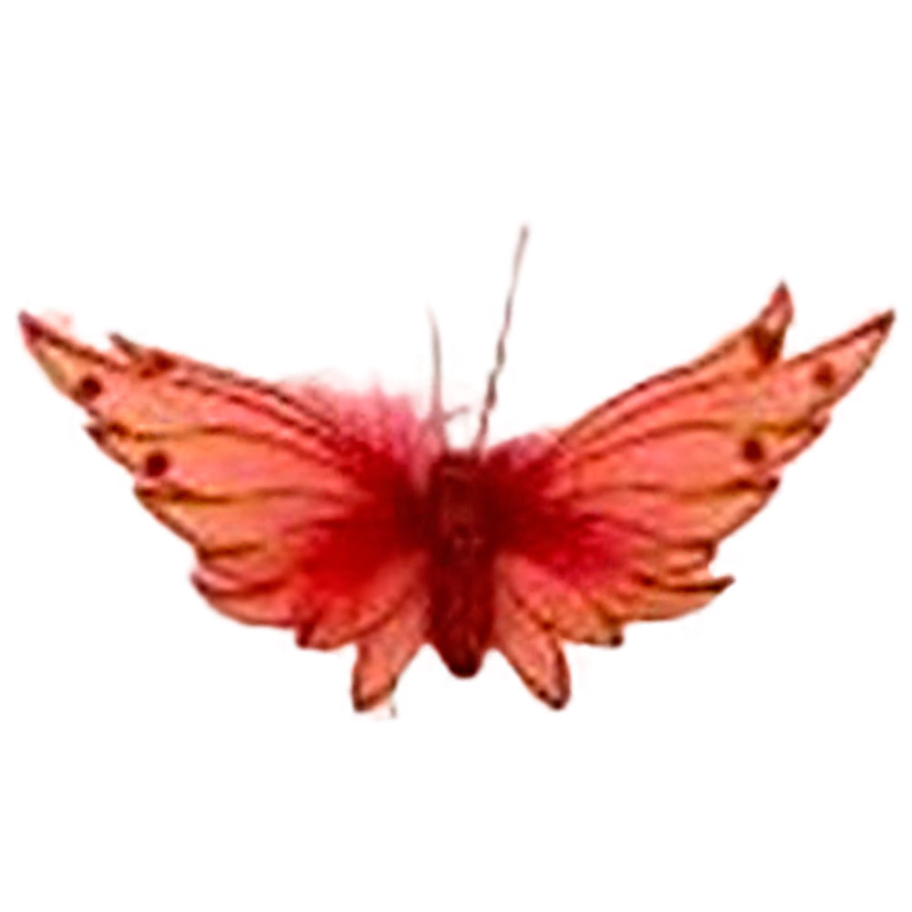 Mariposa roja con pinza - Galerías el Triunfo - 100307378319