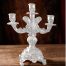 Candelabro de resina blanco - Galerías el Triunfo - 103072769034