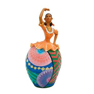 Bailarina de resina mexicana - Galerías el Triunfo - 103072793013