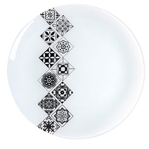 Plato de vidrio diseño - Galerías el Triunfo - 120071887150