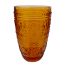 Vaso de cristal ámbar - Galerías el Triunfo - 120072447055