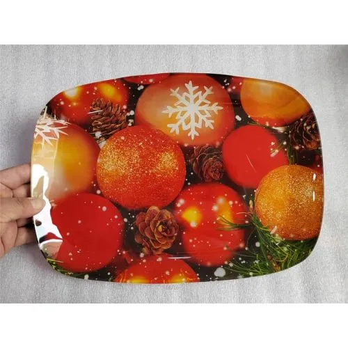 Plato de vidrio rectangular - Galerías el Triunfo - 124071887274