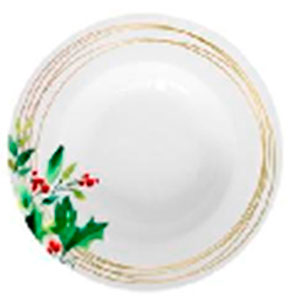 Plato de cerámica hondo - Galerías el Triunfo - 156072791053