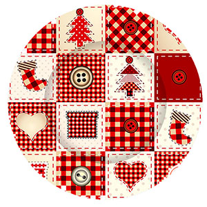 Plato de presentación navideño - Galerías el Triunfo - 156072795095