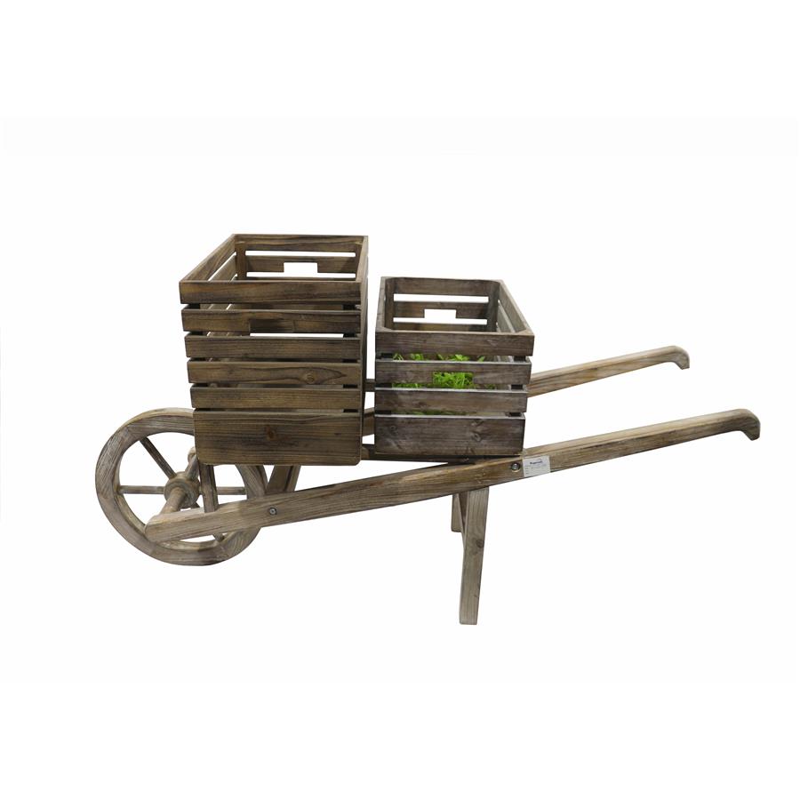 Carreta de madera - Galerías el Triunfo - 163072076038