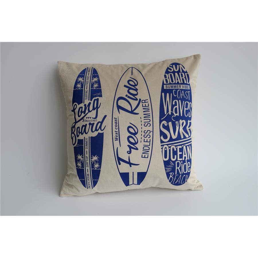 Cojin beige estampado tabla - Galerías el Triunfo - 206071383233
