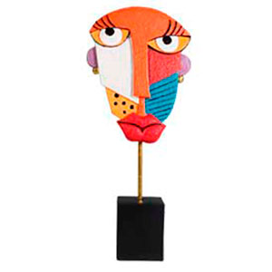 Escultura de rostro - Galerías el Triunfo - 207072788017
