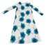 Vestido diseño flores azules - Galerías el Triunfo - 291001736131