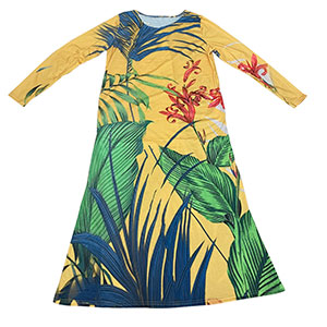 Vestido diseño amarillo - Galerías el Triunfo - 291001736135