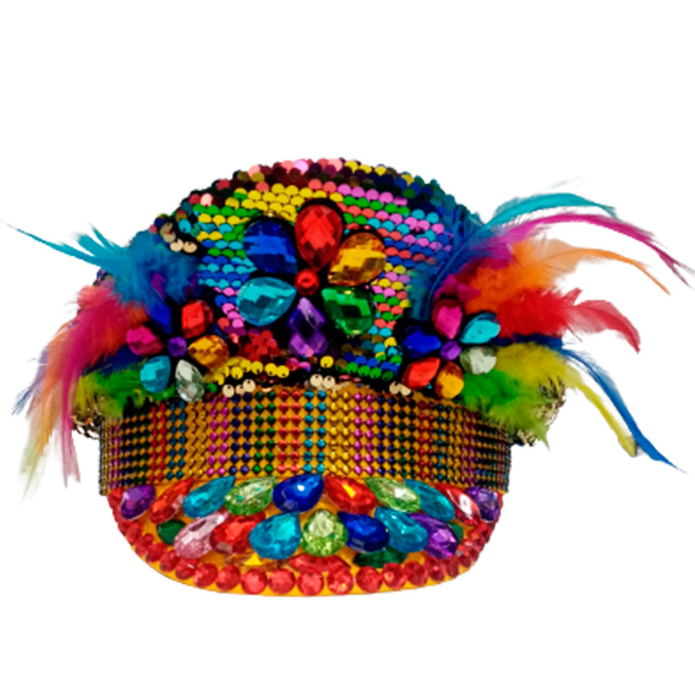 Sombrero de policia multiculor - Galerías el Triunfo - 291001736562