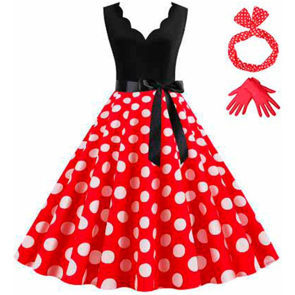 Juego de vestido rojo - Galerías el Triunfo - 291001736739