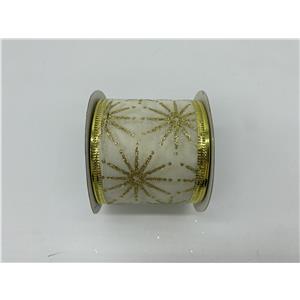 Rollo de listón crema - Galerías el Triunfo - 017771488623
