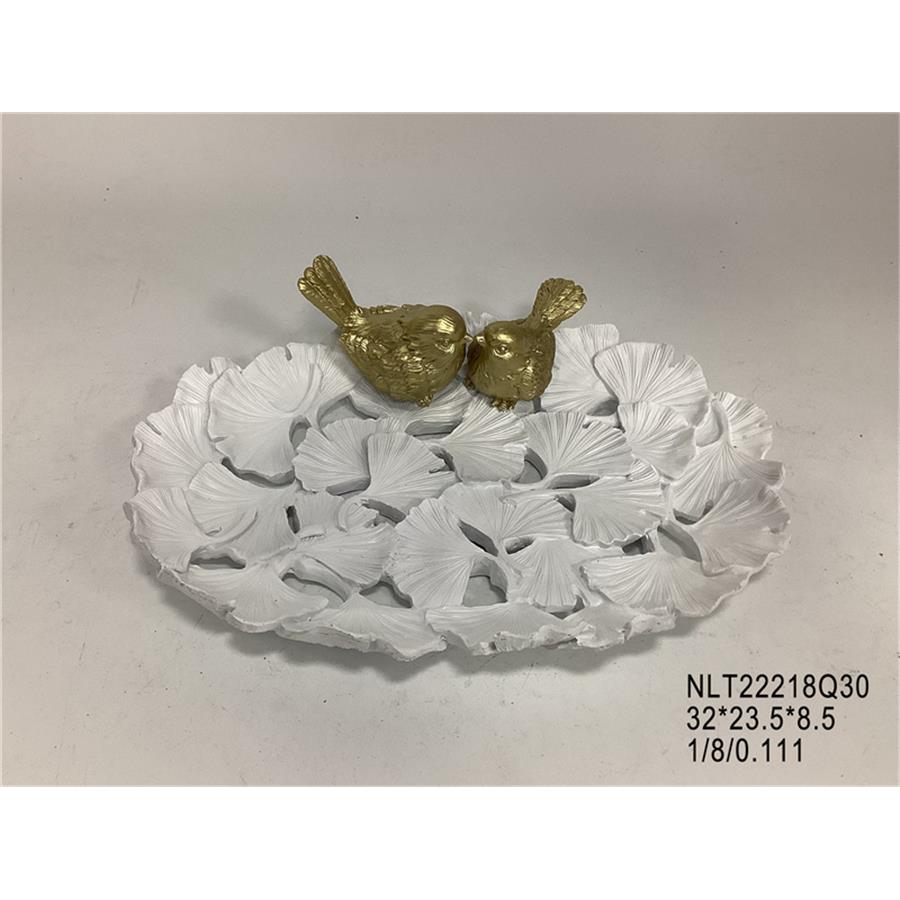 Nido de pájaros blanco - Galerías el Triunfo - 044071821658