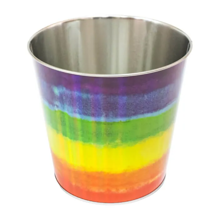 Bote Redondo Diseño Arcoíris