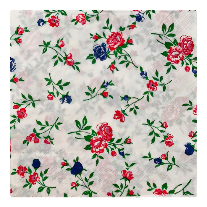 Paquete de Servilletas Rosas (20 Pzas)