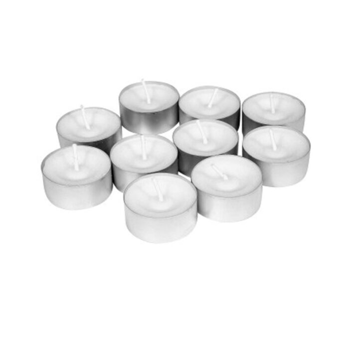 Set con 50 Velas Blancas