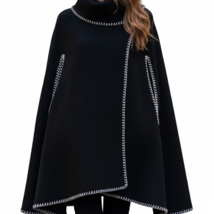 Capa Cuello Contorno Chic
