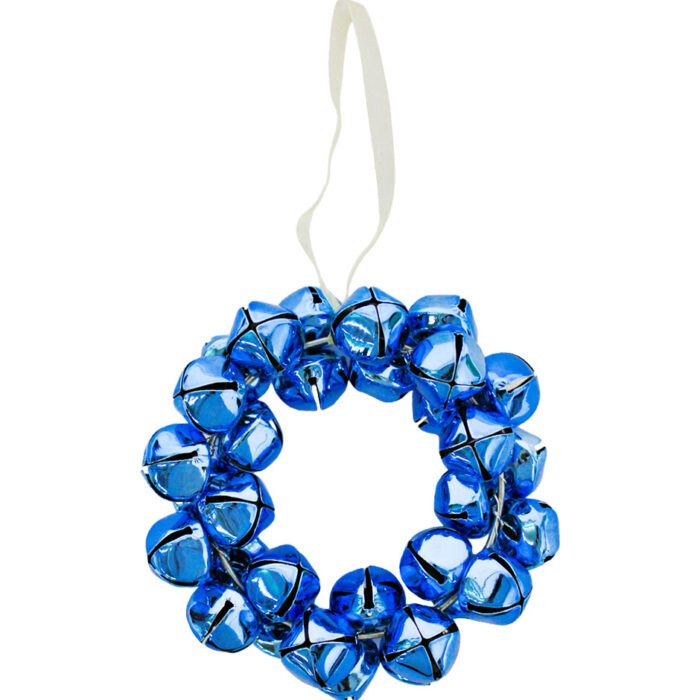 Corona de Cascabeles Azul Marino